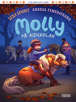 cover image of Molly på ridskolan